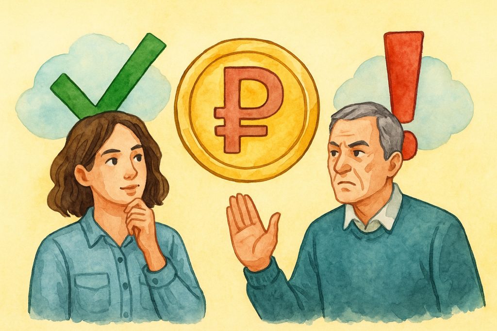 Преимущества и риски цифровового рубля