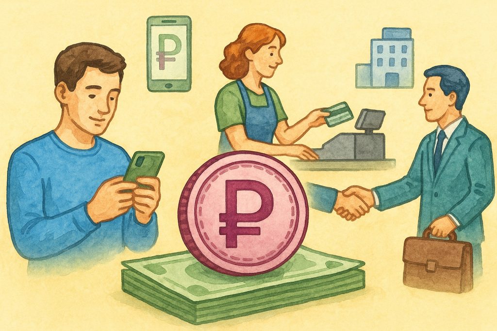 Сфера применения цифрового рубля